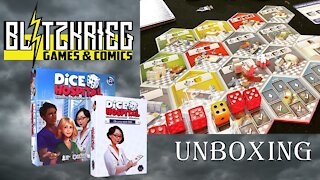 Dice Hospital Unboxing Board Game