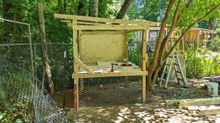 DIY First Time Chicken Coop Build, Part 2