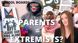 Parents In Maryland And Glendale, California CLASH With Antifa Over LGBTQ+ School Board | Nat