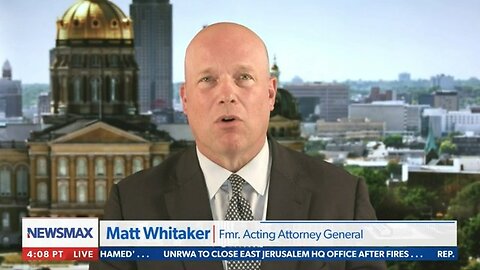 Matt Whitaker on Rob Schmitt Tonight - NewsmaxTV 05.09.2024