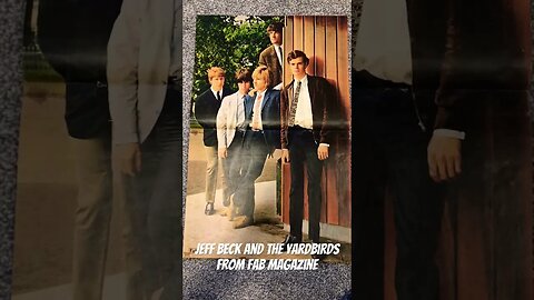 The Yardbirds with Jeff Beck in Colour #classicrock #yardbirds #jeffbeck