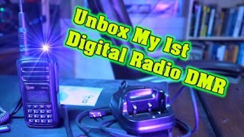UNBOXING my First DMR DIGITAL Radio HT - TD-DP580 Analog / Digital Amateur Radio