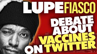 🚨LUPE FIASCO Debates about VACCINES with Chris Webby on TWITTER SPACES⁉️