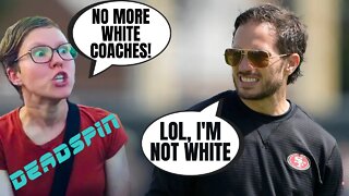 Deadspin Corrects Woke Hit Piece On "White Guy" 49ers OC Mike McDaniel After Realizing He's Biracial