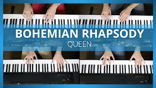 CRAZY Bohemian Rhapsody Piano Cover