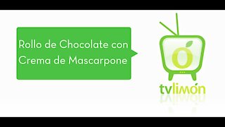 Chocolate Roll with Mascarpone Cream
