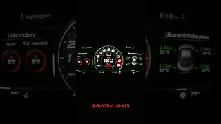 Audi R8 0-300 KMH Acceleration Unleashed #viralvideo #audir8 #300kmh