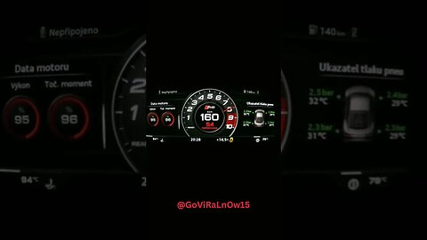 Audi R8 0-300 KMH Acceleration Unleashed #viralvideo #audir8 #300kmh