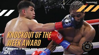 Alexis Rocha's Explosive 5th Round Stoppage! | KO Award on Knuckle Up with Mike Orr and Cedric Benn