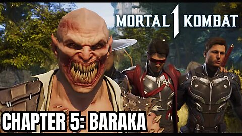 Mortal Kombat 1 | MK1 | Chapter 5: Baraka | PS5 | 4K HDR (No Commentary Gaming)