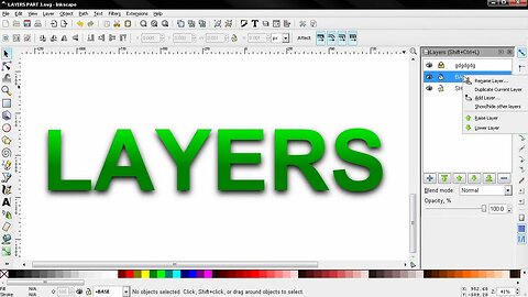 Layers PART 3 - Inkscape Beginners' Guide ep47