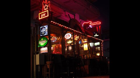 Night at the Joy Bar in Peraia, Thessaloniki 🇬🇷