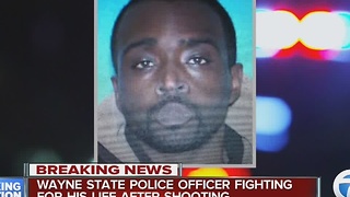 Who is the suspect who shot the Wayne State University police officer
