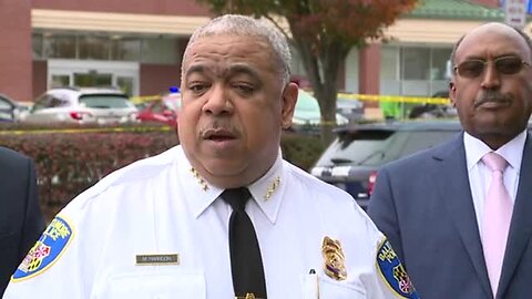 BPD Commissioner Michael Harrison provides update on deadly police involved shooting outside York Road Rite Aid
