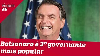 Bolsonaro é o 3º governante mais popular nas redes no mundo