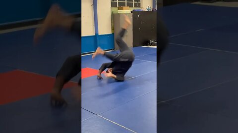 Front BREAKFALLS demo | self defence BJJ Jiujitsu