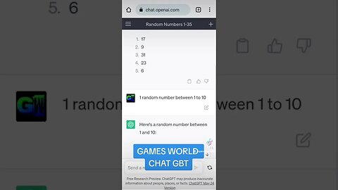 Chat GBT Games World 🌎