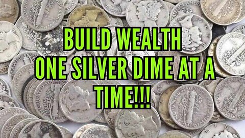 Build Wealth One Silver Dime At A Time At The Local Coin Shop! And BE A LION! Run WITH Other Lions!