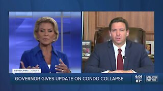 Gov. DeSantis gives update on building collapse in Miami-Dade County