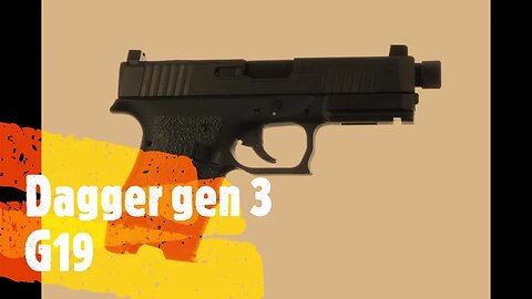 PSA Gen 3 g19 size dagger.