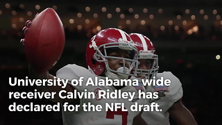 Elite Alabama WR Declares For NFL Draft