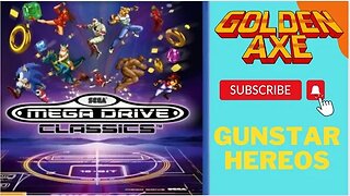 Sega Megadrive Collection: "GOLDEN AXE!" & "GUNSTAR HEROES!" #PS4share #RetroGames