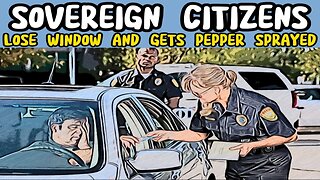 COPS BREAK SOVEREIGN CITIZENS CAR WINDOW