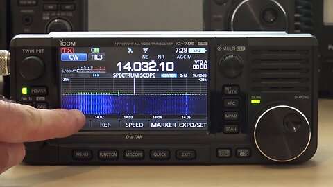 Icom IC-705, Filtering And DSP Options For QRM/Weak Signals