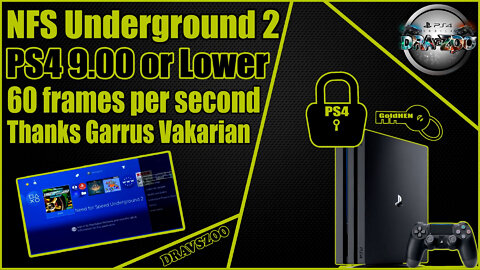 Need For Speed Underground 2 60FPS by Garrus Vakarian PS4 9.00 or Lower | Test Gameplay PS4 Pro