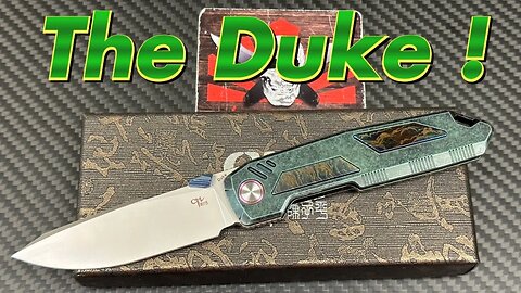 CH Knives “Duke” Front and top flipper knife