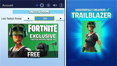 FASTEST Tutorial to unlock NEW FREE "TWITCH PRIME PACK 2" in Fortnite! - FREE SKINS TWITCH PRIME #2