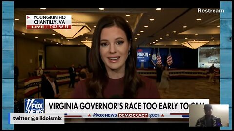 ELECTION NIGHT: TERRY MCAULIFFE VS GLENN YOUNGKIN, VIRGINIA GOVERNORS RACE, FOX NEWS