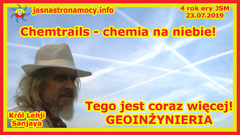 Chemtrails chemia na niebie, tego jest coraz więcej – geoinżynieria