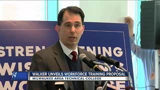 Walker proposes workforce training plan at MATC