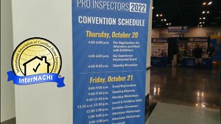 InterNACHI Home Inspector Convention Ontario, CA driving Friday October 22, 2022