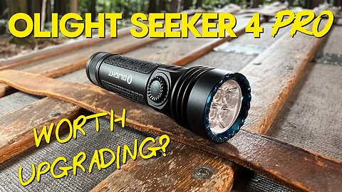 Brighter Than Ever! Olight Seeker 4 Pro Lights Up the Night with 4600 Lumens! (Review & Beam Test)