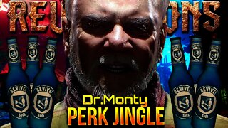 Dr. Monty Singing QUICK REVIVE Perk Jingle! - Revelations Hilarious Easter Egg (Black Ops 3 Zombies)