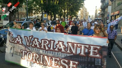 CORTEO DI DISSENSO POPOLARE, TORINO 28/05/2022 - parte 1 di 3