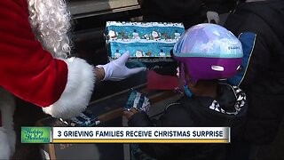 3 grieving families receive Christmas surprise