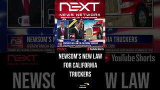 Newsom's New Law for California Truckers #shorts