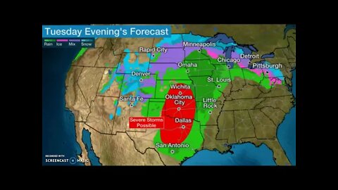 Three More Days Of Probable Tornadoes This Week Starting Tuesday!