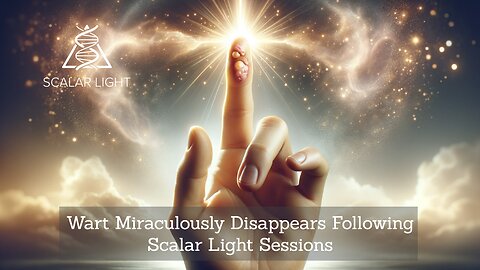 Wart Miraculously Disappears Following Scalar Light Sessions
