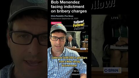 Senator Bob Menendez Indicted on Bribery Charges