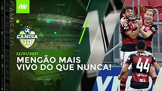 Flamengo BATE Palmeiras e SEGUE FORTE na luta pelo TÍTULO! | CAMISA 10 - 22/01/2021