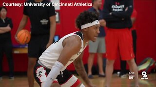 University of Cincinnati basketball player Jeremiah Davenport has a 'fire to compete'