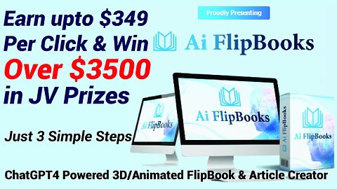 AI FlipBooks Demo - WORLD'S #1 FULLY ChatGPT4 Powered 3D/Animated Flipbook & Article Creator