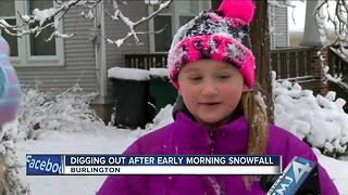 Digging Out After Early Morning Snow