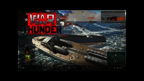 War Thunder Naval Battles - Crazy Naval Battle!
