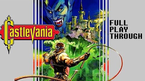 Castlevania (1986): Full Playthrough (no commentary) PS4