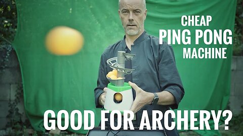 Cheap Ping Pong Machine any good for Archery Training?